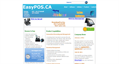 Desktop Screenshot of easypos.ca