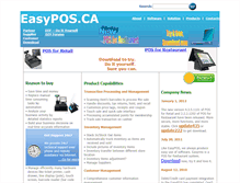 Tablet Screenshot of easypos.ca